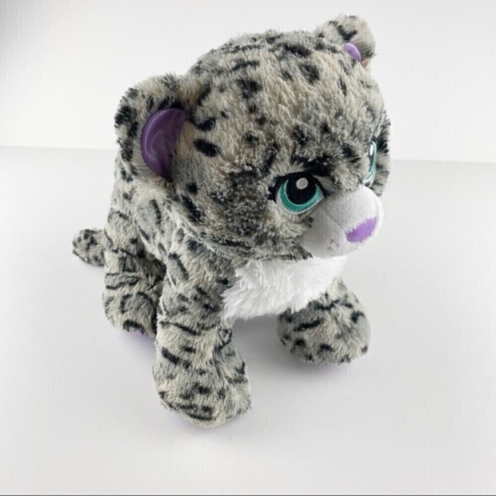 Build A Bear Sugar Sparkle Snow Leopard Stuffed Animal Plushie - Picture 8 of 12